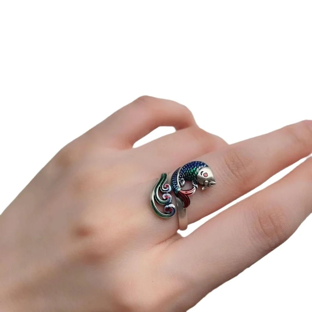 图片[4]-汇聚千年易学精髓，尽在遇见锦鲤戒指-汇聚千年易学精髓，尽在知蛛玄机